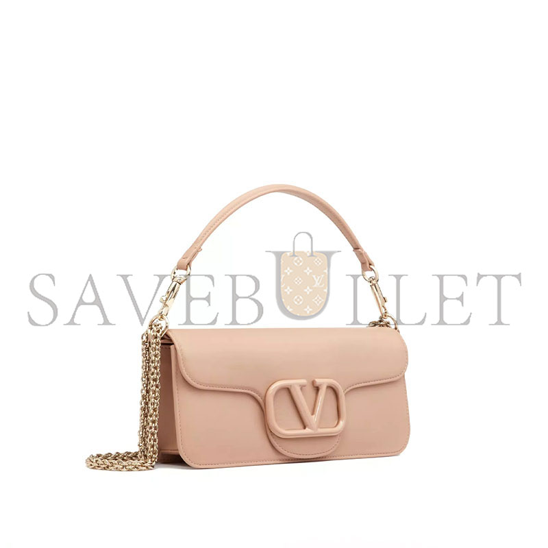 VALENTINO GARAVANI LOCÒ CALFSKIN SHOULDER BAG 5W2B0K30IYS_GF9 (27*13*6cm)